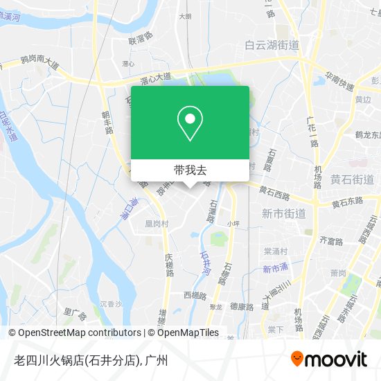 老四川火锅店(石井分店)地图