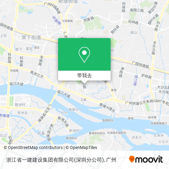 浙江省一建建设集团有限公司(深圳分公司)地图