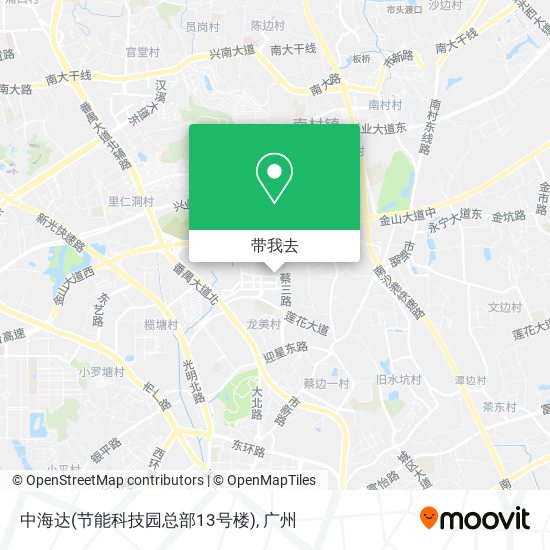 中海达(节能科技园总部13号楼)地图