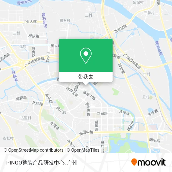 PINGO整装产品研发中心地图