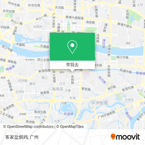 客家盐焗鸡地图