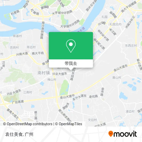 袁仕美食地图