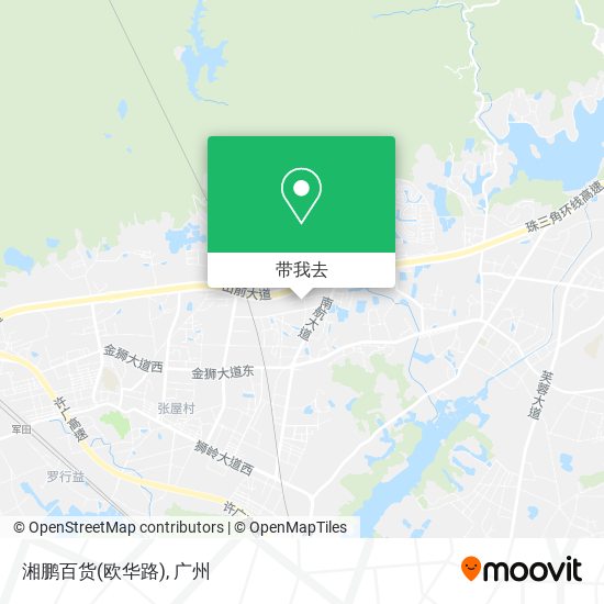 湘鹏百货(欧华路)地图