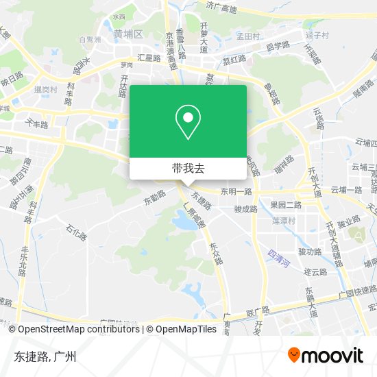 东捷路地图