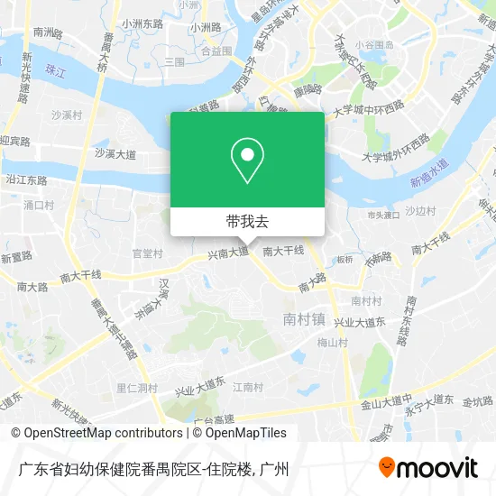 广东省妇幼保健院番禺院区-住院楼地图