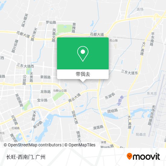长旺-西南门地图