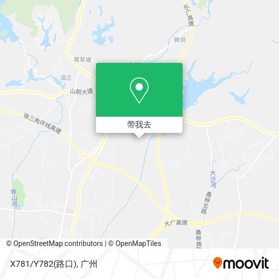X781/Y782(路口)地图