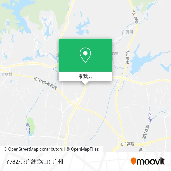 Y782/京广线(路口)地图