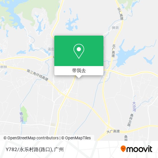 Y782/永乐村路(路口)地图