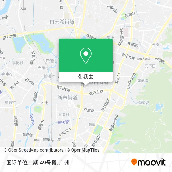 国际单位二期-A9号楼地图