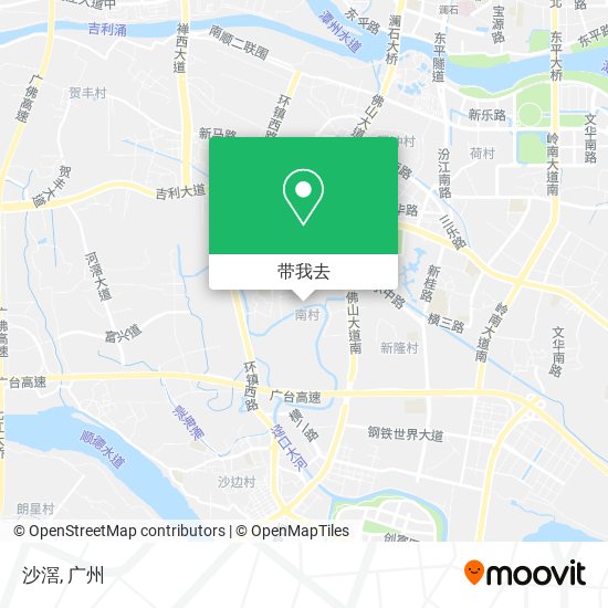 沙滘地图