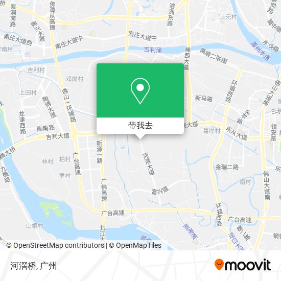 河滘桥地图