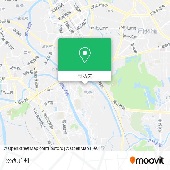 滘边地图