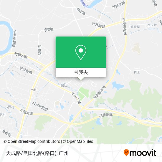 天成路/良田北路(路口)地图