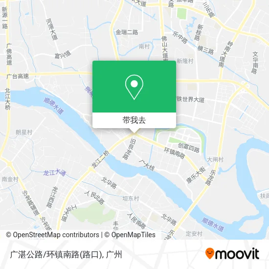 广湛公路/环镇南路(路口)地图