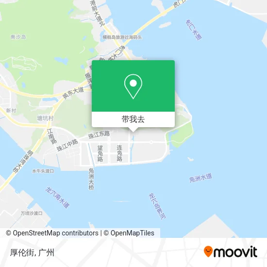 厚伦街地图