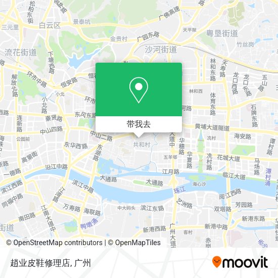 趙业皮鞋修理店地图