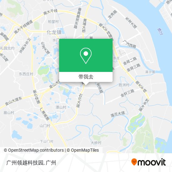 广州领越科技园地图