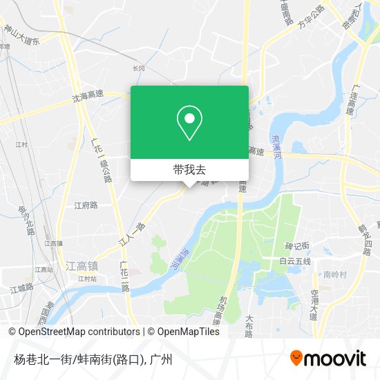 杨巷北一街/蚌南街(路口)地图