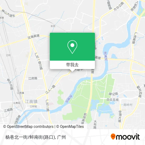 杨巷北一街/蚌南街(路口)地图
