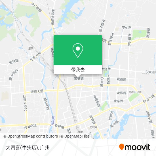 大四喜(牛头店)地图