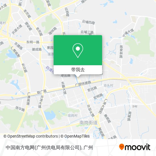 中国南方电网(广州供电局有限公司)地图