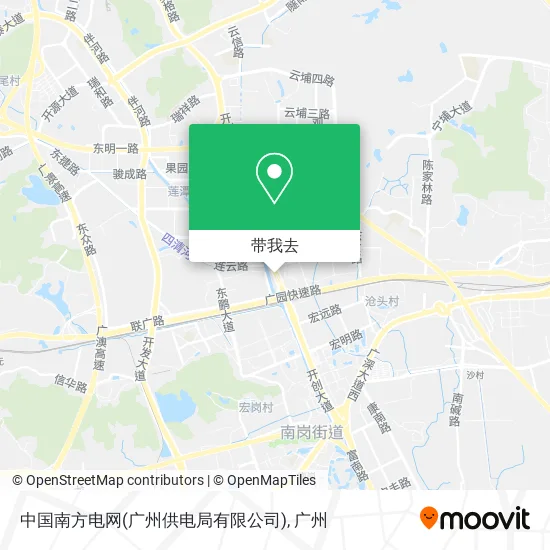 中国南方电网(广州供电局有限公司)地图
