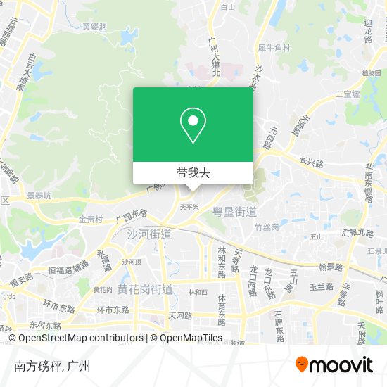 南方磅秤地图