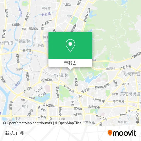 新花地图