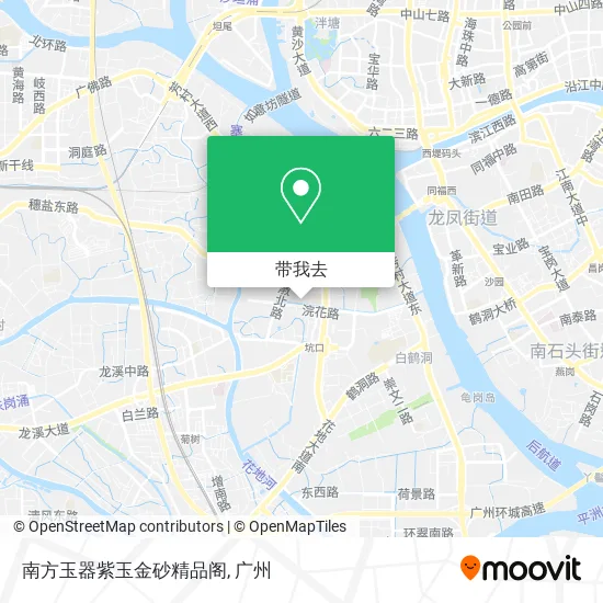 南方玉器紫玉金砂精品阁地图