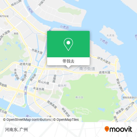 河南东地图