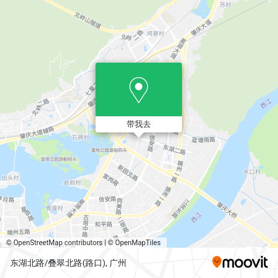 东湖北路/叠翠北路(路口)地图