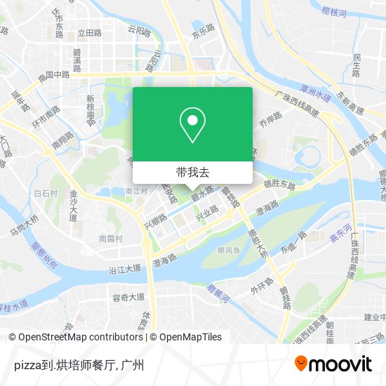 pizza到.烘培师餐厅地图
