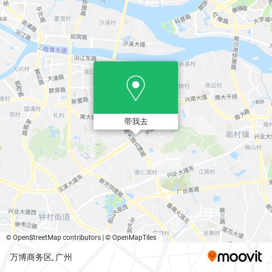 万博商务区地图