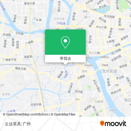 云达茶具地图