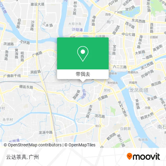 云达茶具地图
