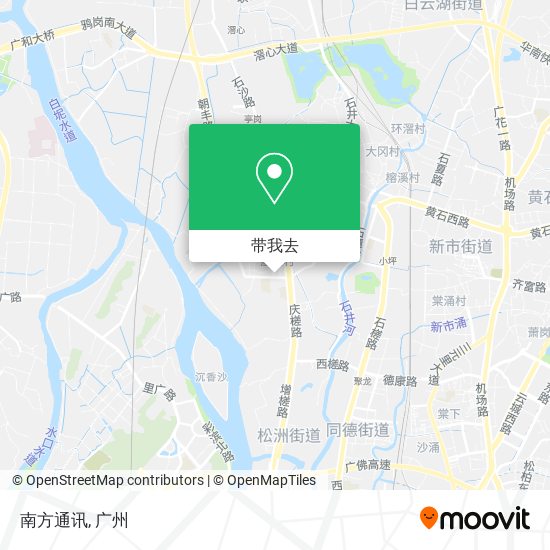 南方通讯地图