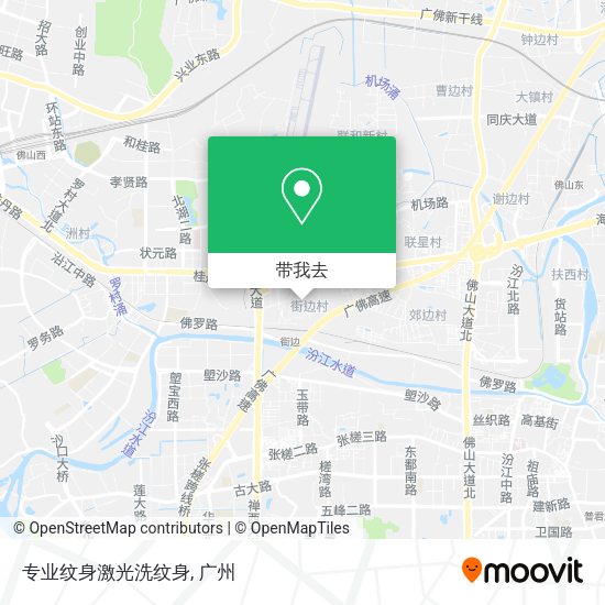 专业纹身激光洗纹身地图