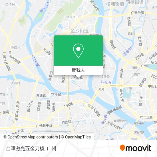 金晖激光五金刀模地图