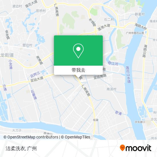 洁柔洗衣地图