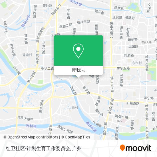 红卫社区-计划生育工作委员会地图