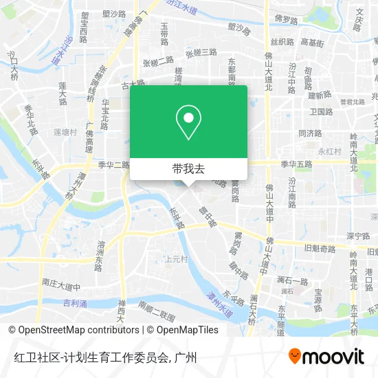 红卫社区-计划生育工作委员会地图