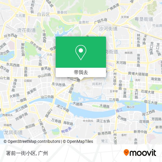 署前一街小区地图