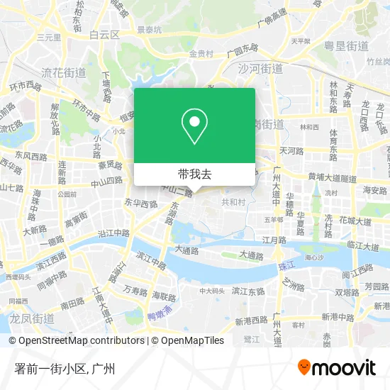 署前一街小区地图