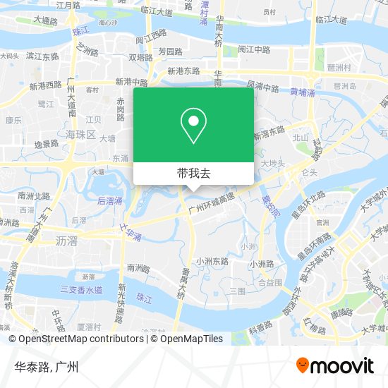 华泰路地图