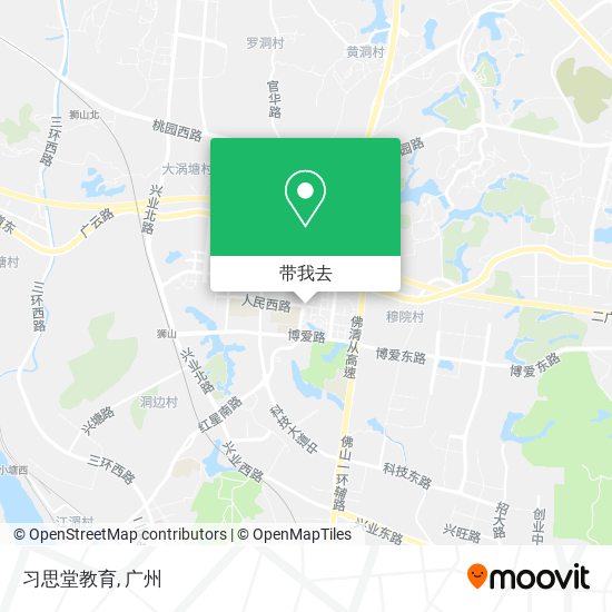 习思堂教育地图