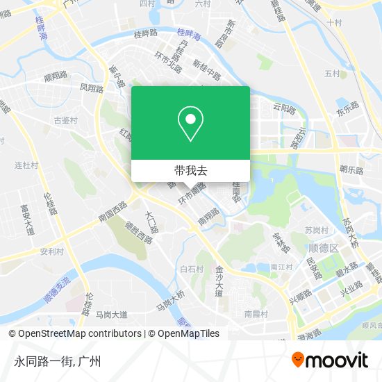 永同路一街地图