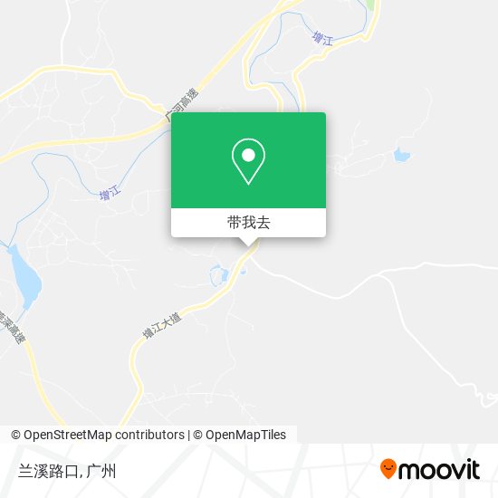 兰溪路口地图
