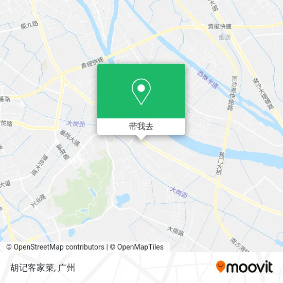 胡记客家菜地图