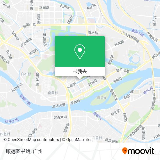 顺德图书馆地图
